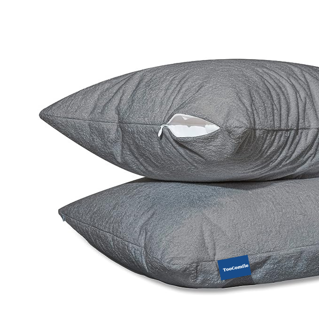 Pack of 2 - 100% Waterproof & Dustproof Pillow Protector