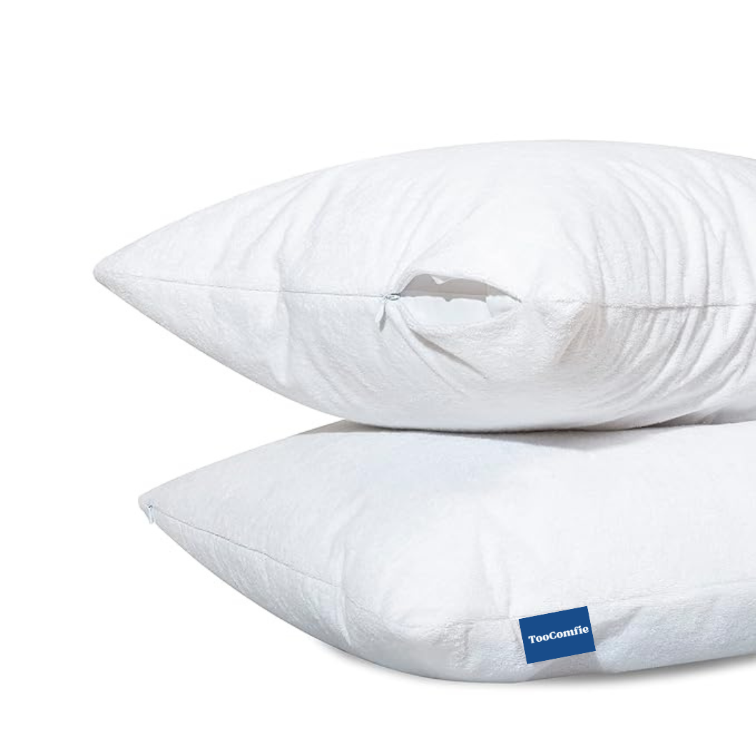 Pack of 2 - 100% Waterproof & Dustproof Pillow Protector