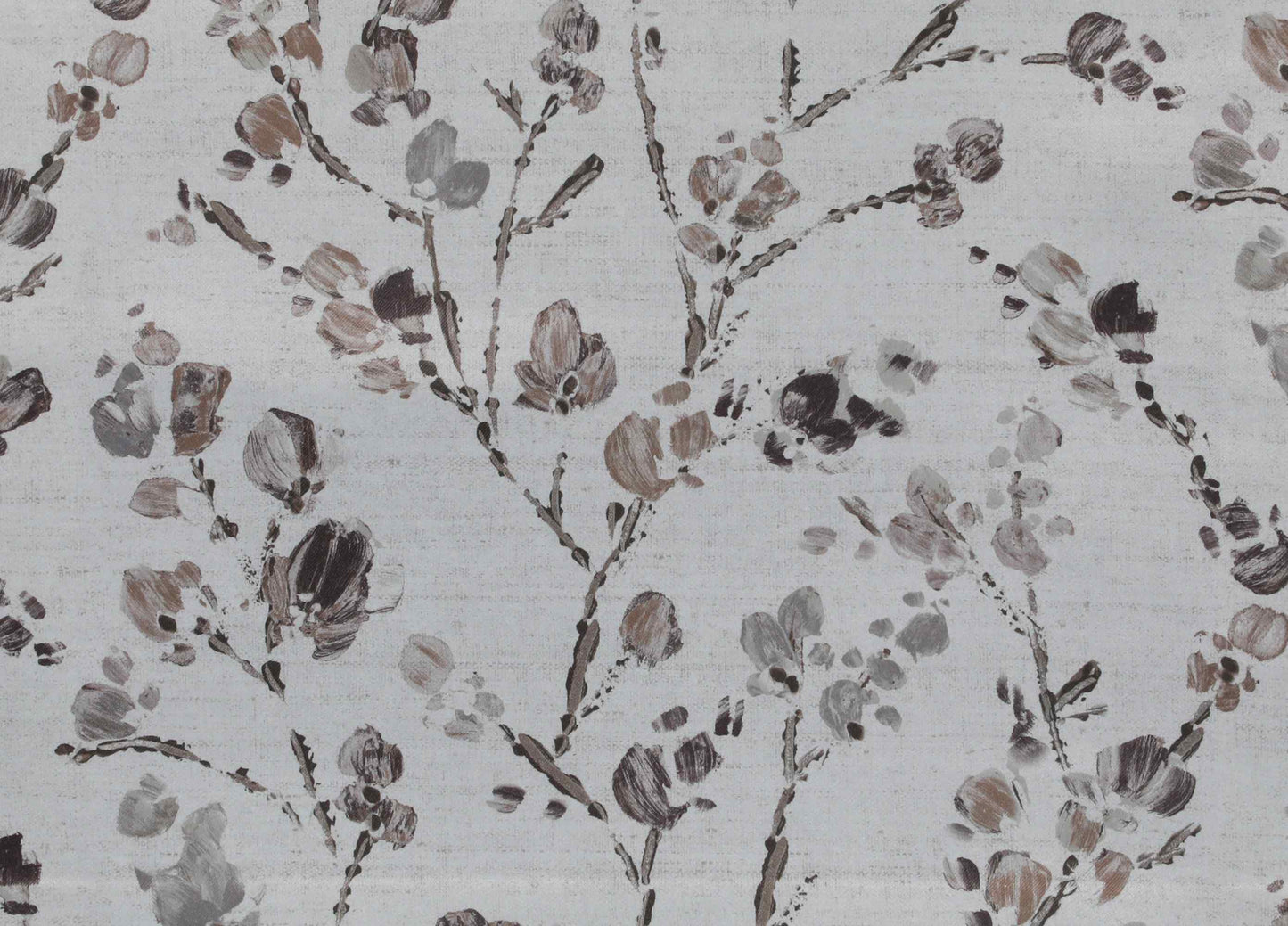 Branch Flower Curtain - Brown