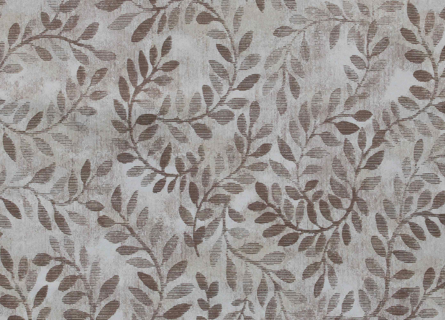 Branch Leaf Curtain - Brown