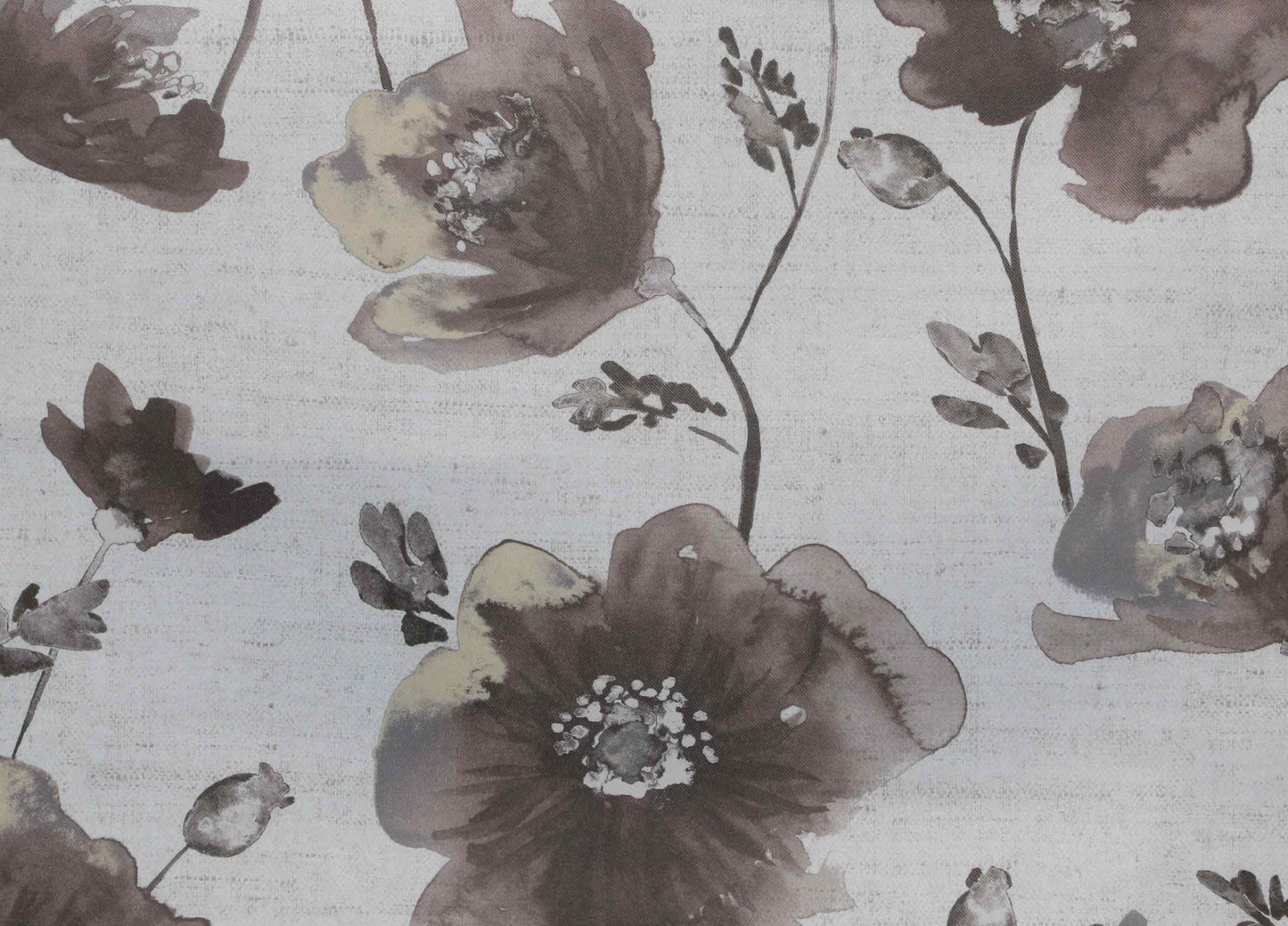 Flower Curtain - Brown