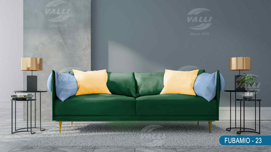 Plain Velvet Furnishing - Emerald