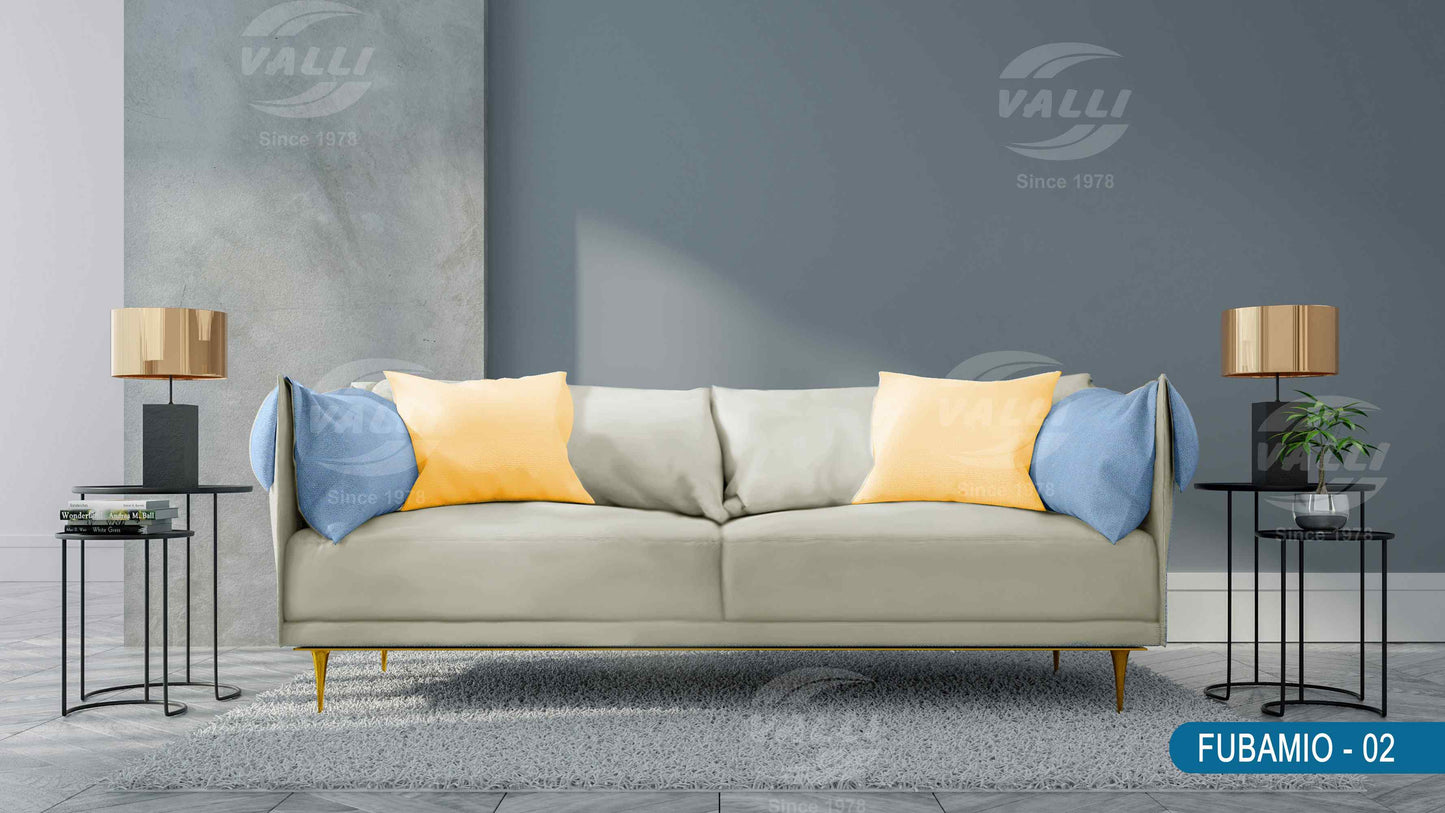 Plain Velvet Furnishing - Fog