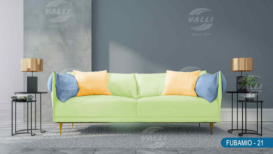 Plain Velvet Furnishing - Mint