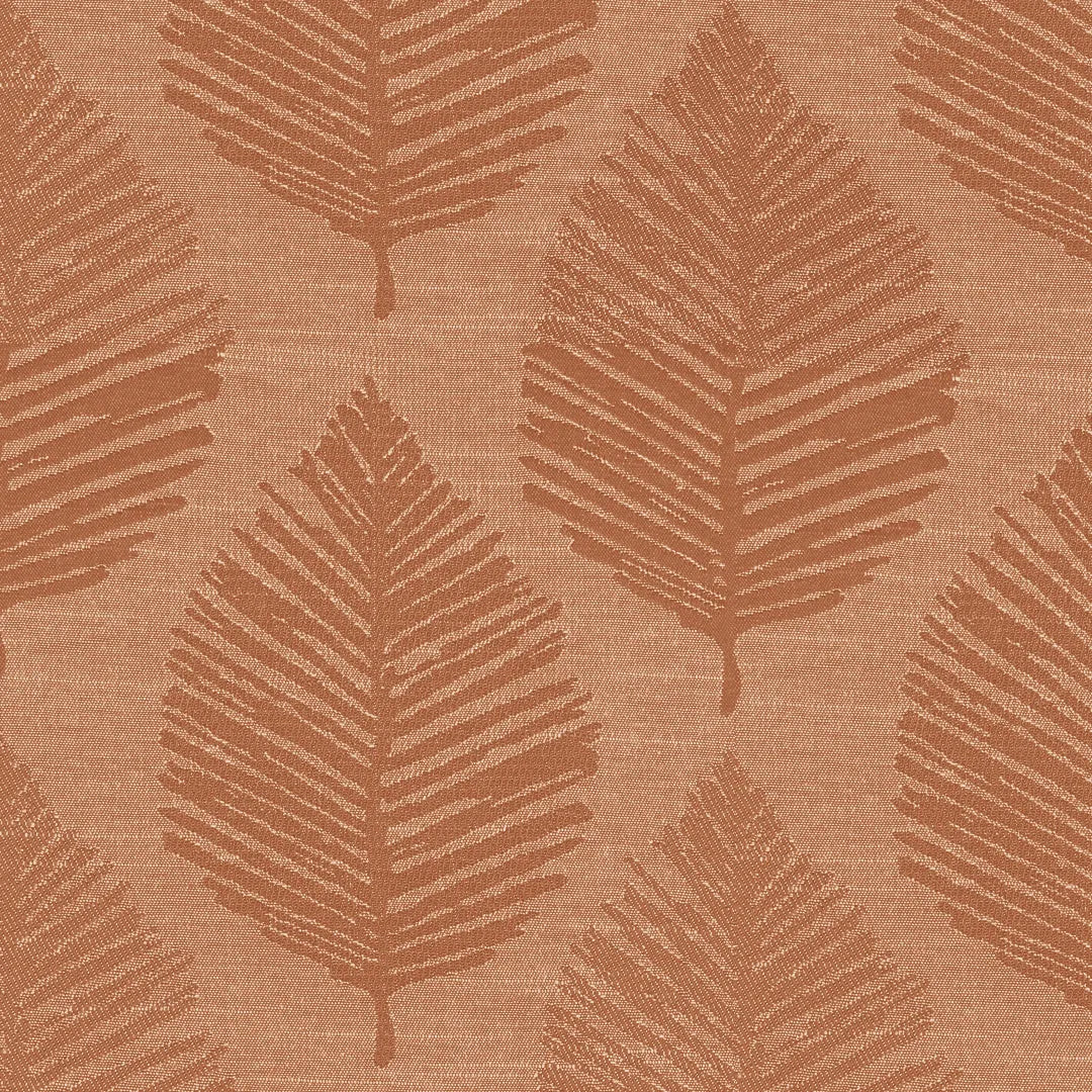 Big Leaf Curtain - Dark Brown