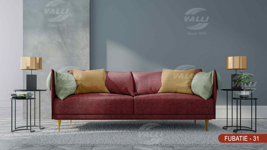 Texture Furnishing - Crimson